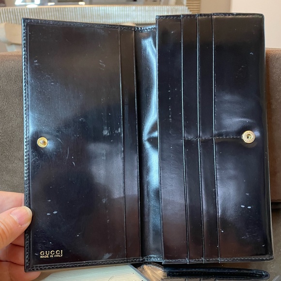 Gucci Black Leather Wallet - Picture 6 of 15